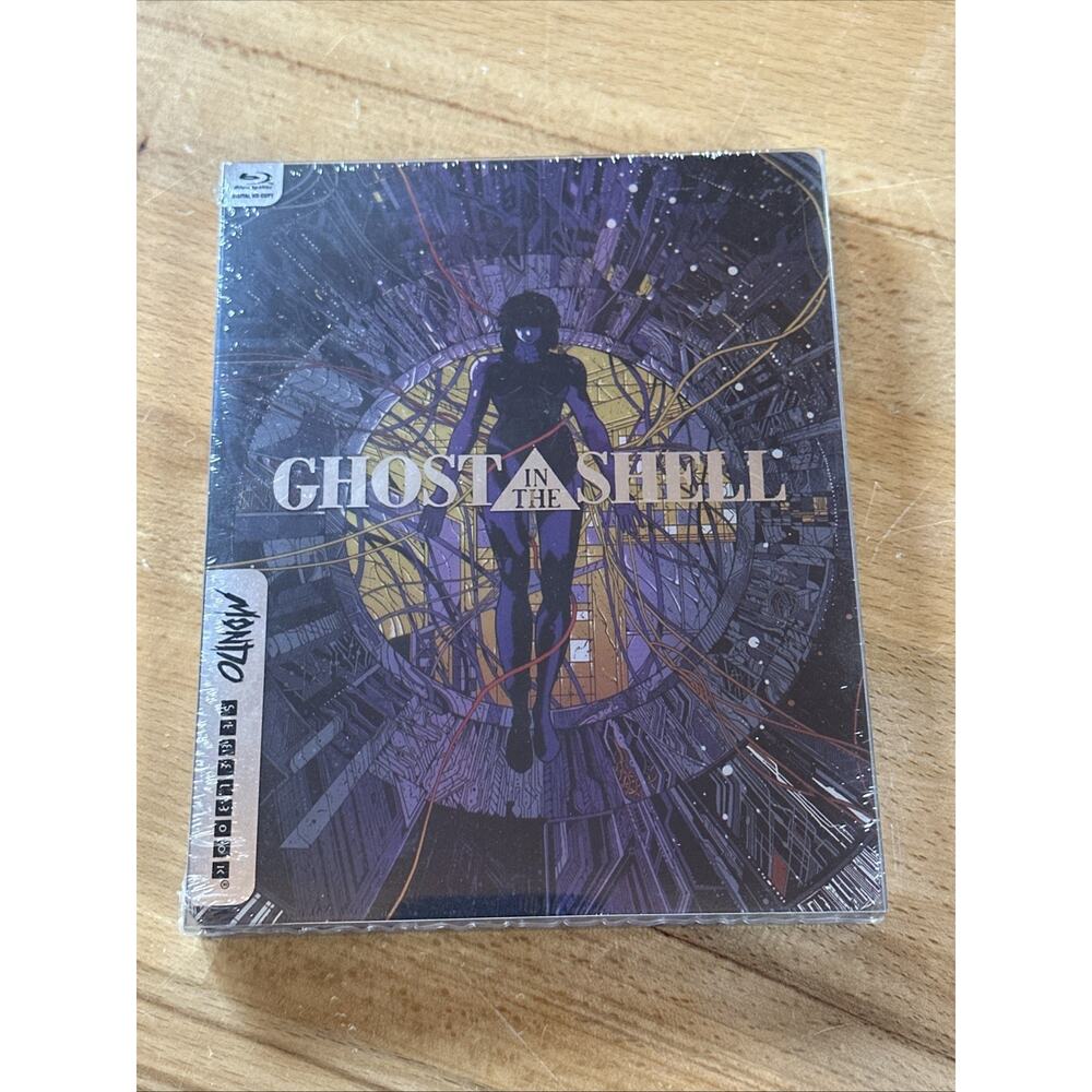 Ghost in the Shell: Steelbook Edition (Blu-ray, 1995) NEW Sealed
